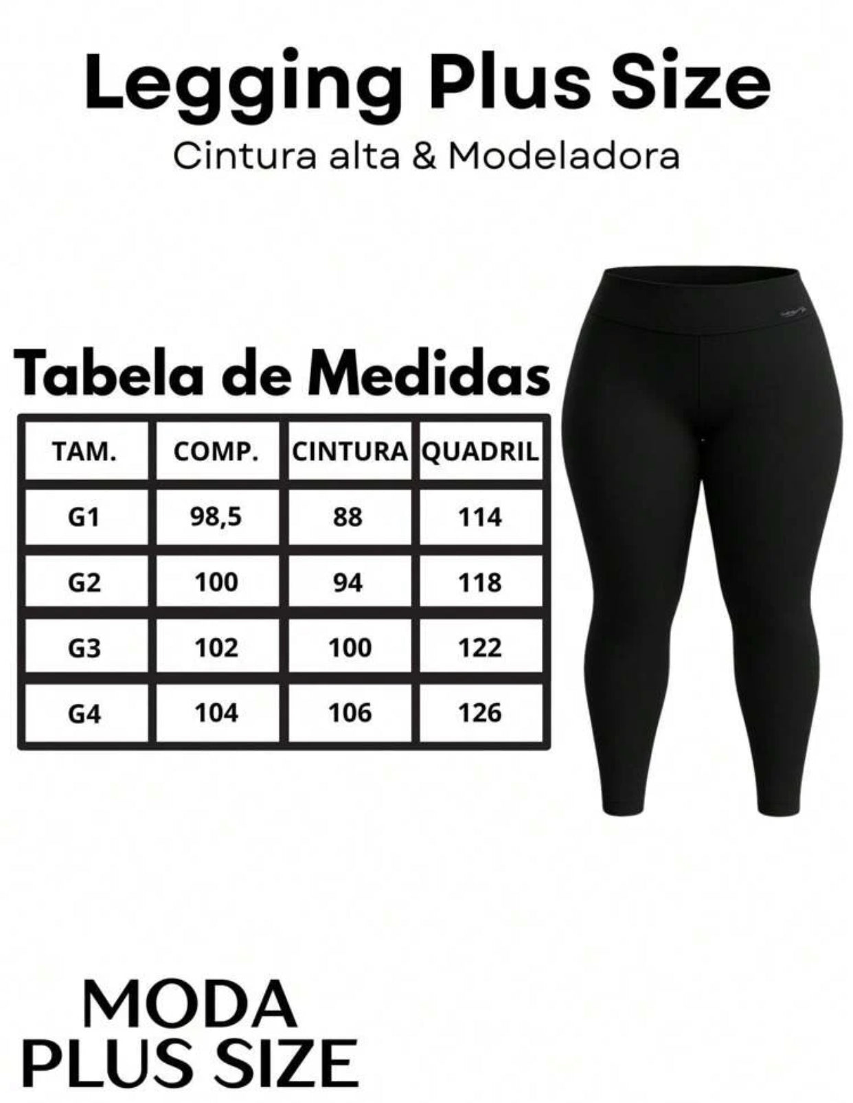 Legging Plus Size